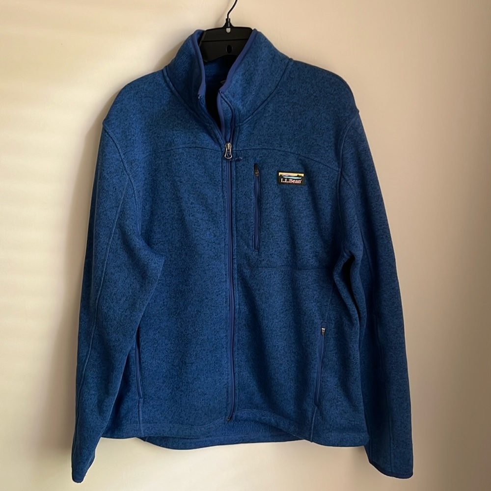Men’s L.L. Bean Sweater Fleece full-zip jacket